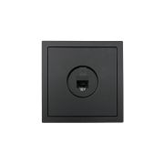 Розетка компьютерная 1-мест. СП ZIMA IP20 черн. бархат LEZARD 704-4288-140